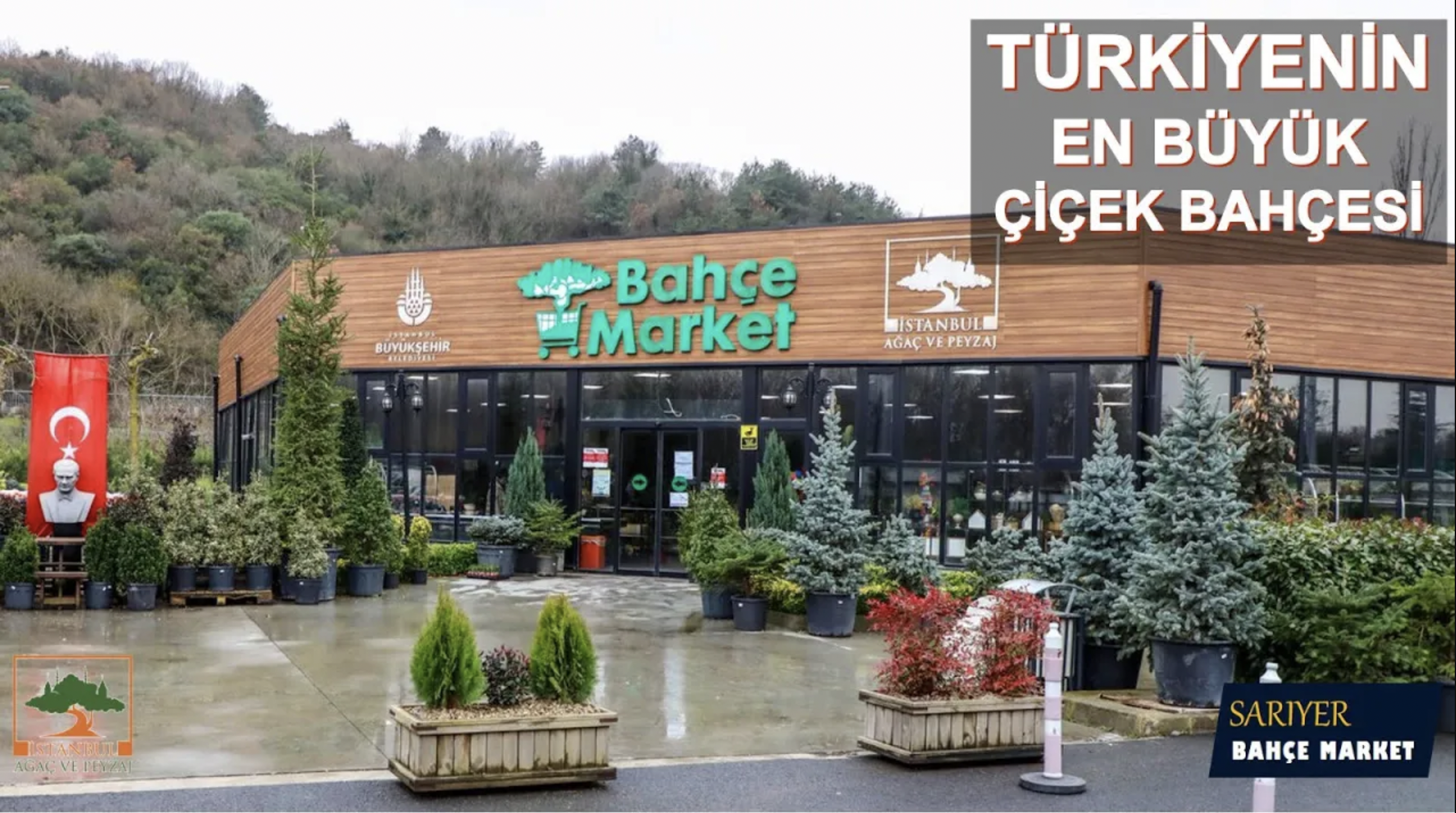Sarıyer Bahçe Marketteyiz